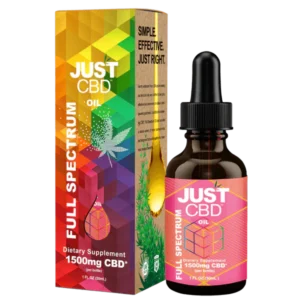 JustCBD Full spectrum Oil (1500Mg)